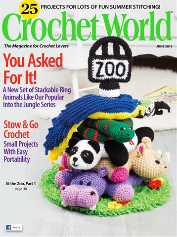 Crochet World issue June 2015