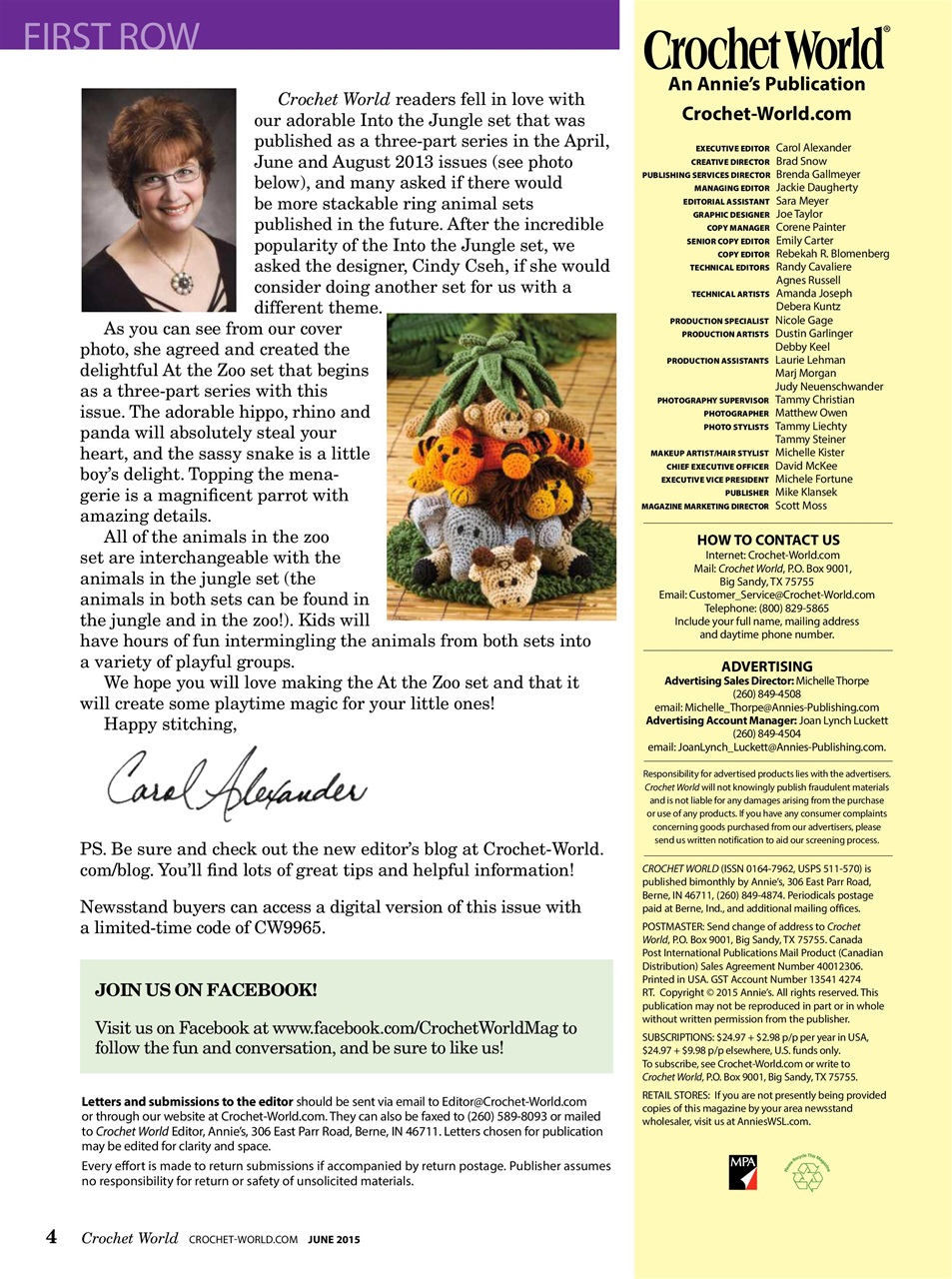 Crochet World Preview Pages