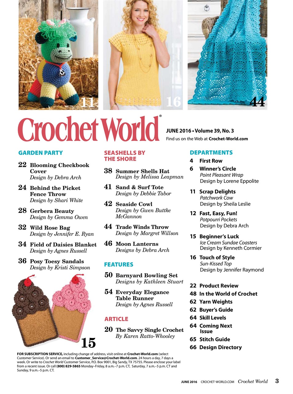 Crochet World Preview Pages