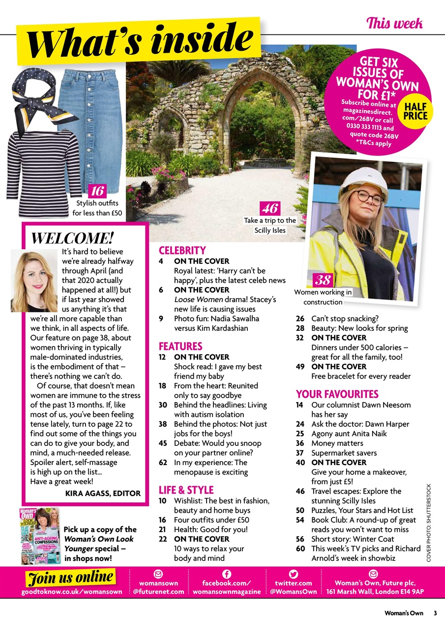 Woman's Own Preview Pages