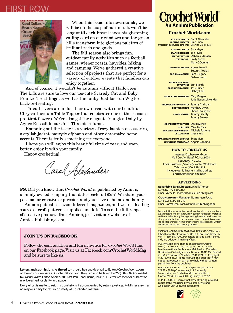 Crochet World Preview Pages