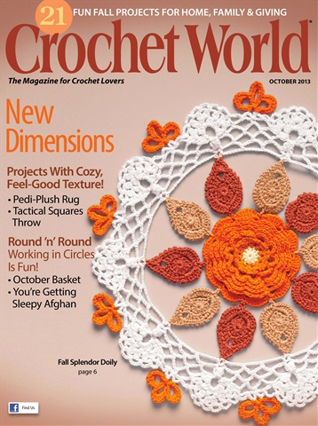 Crochet World issue October 2013