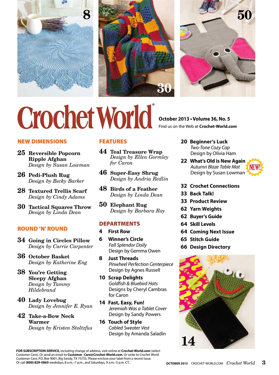 Crochet World Preview Pages