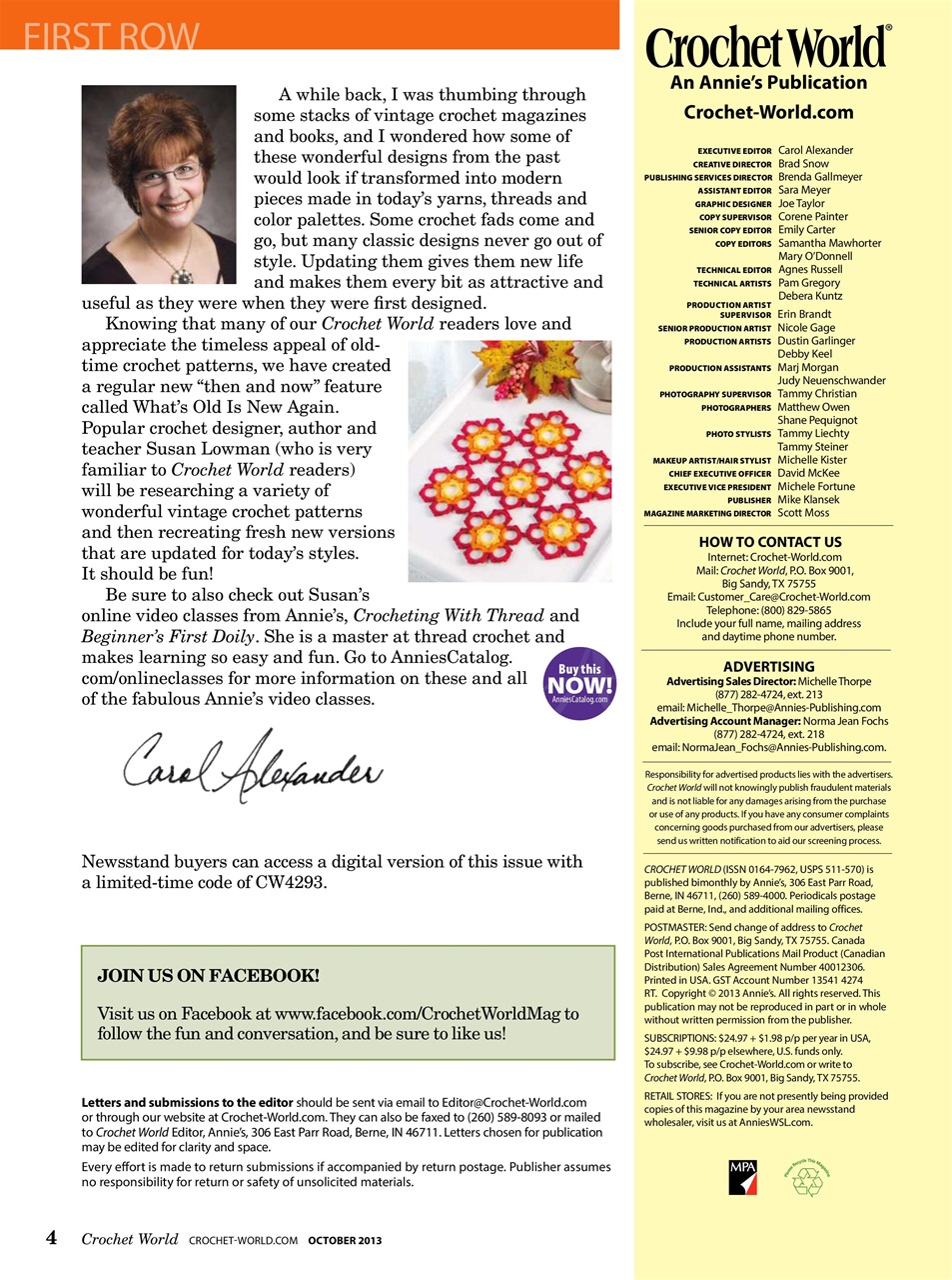 Crochet World Preview Pages