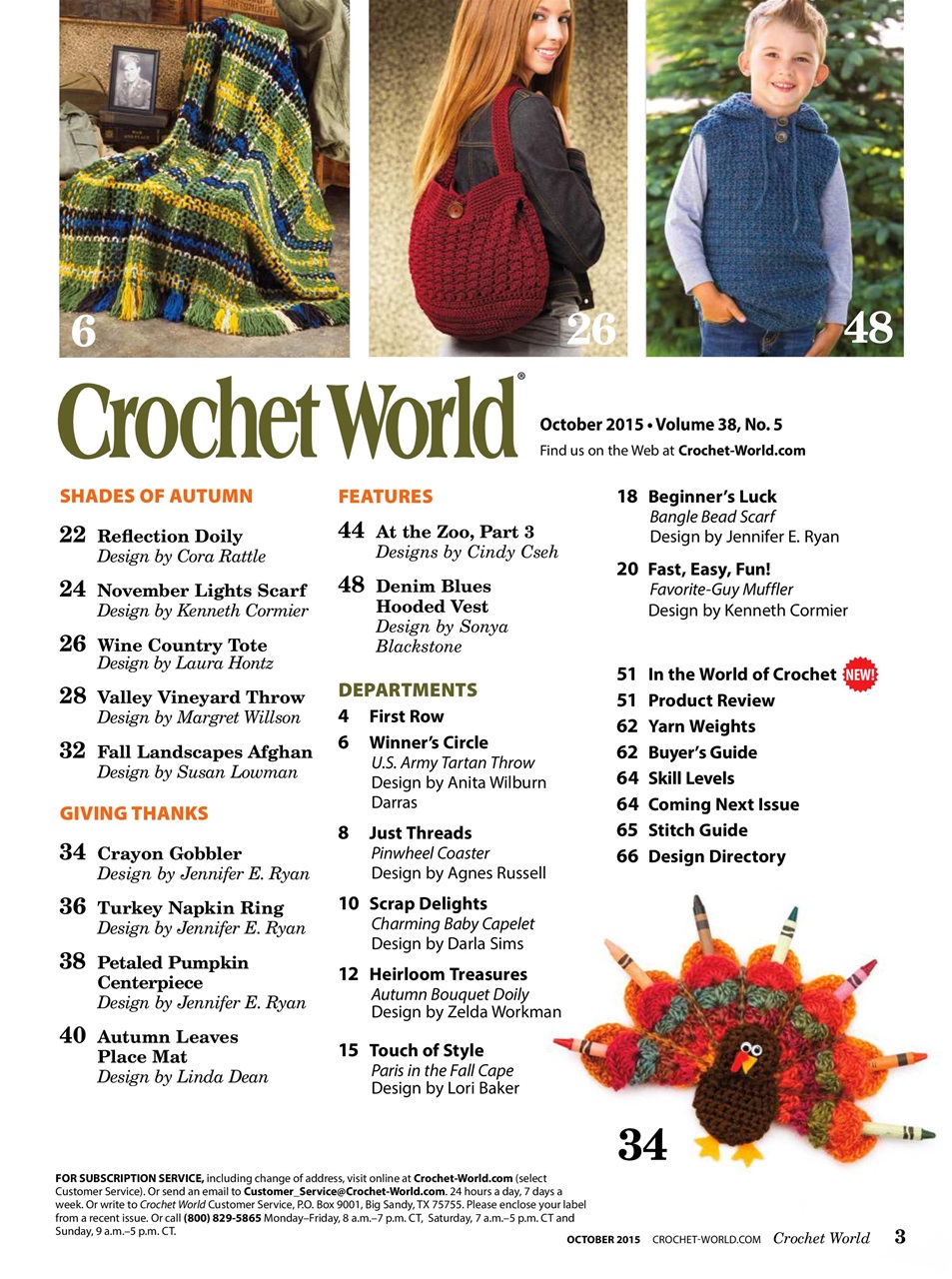 Crochet World Preview Pages