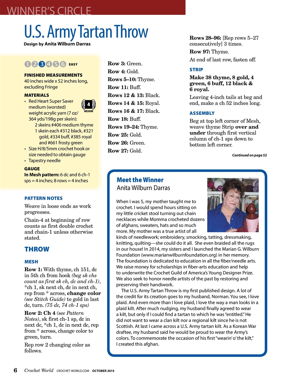 Crochet World Preview Pages