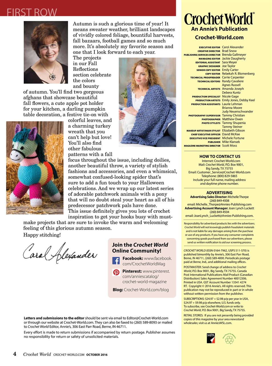 Crochet World Preview Pages