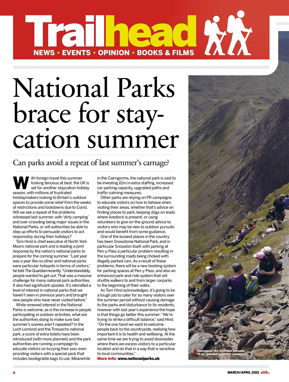 Trek & Mountain Magazine Preview Pages