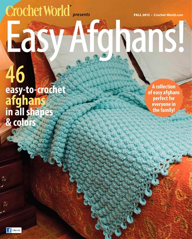 Crochet World issue Easy Afghans!