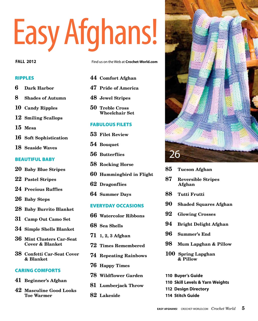 Crochet World Preview Pages