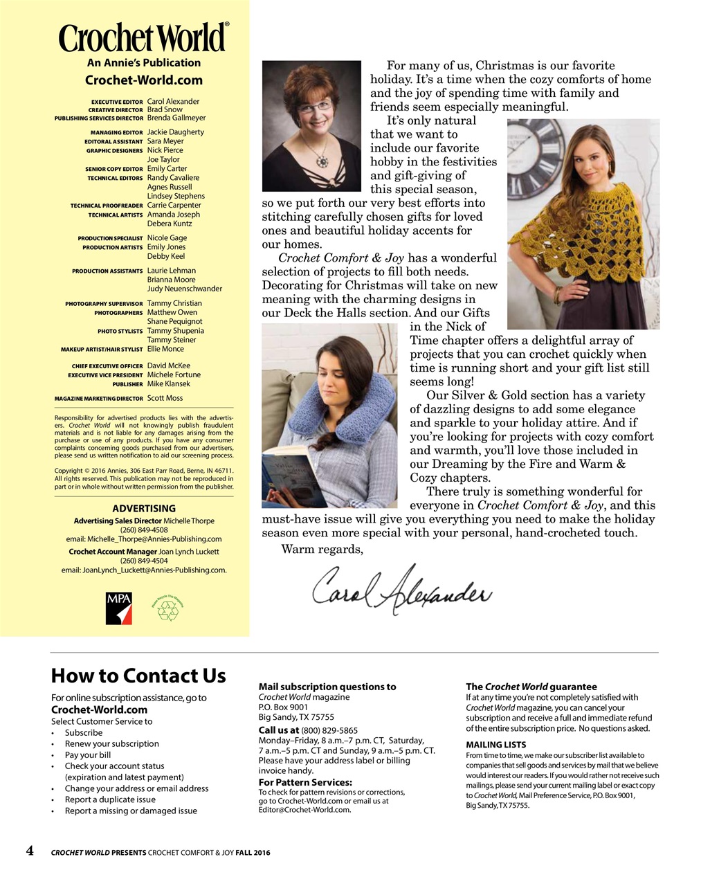 Crochet World Preview Pages