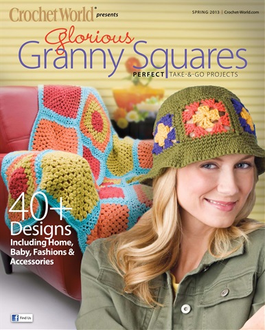Crochet World issue Glorious Granny Squares
