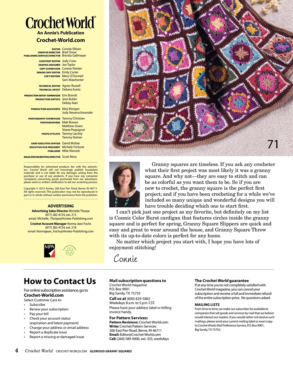 Crochet World Preview Pages