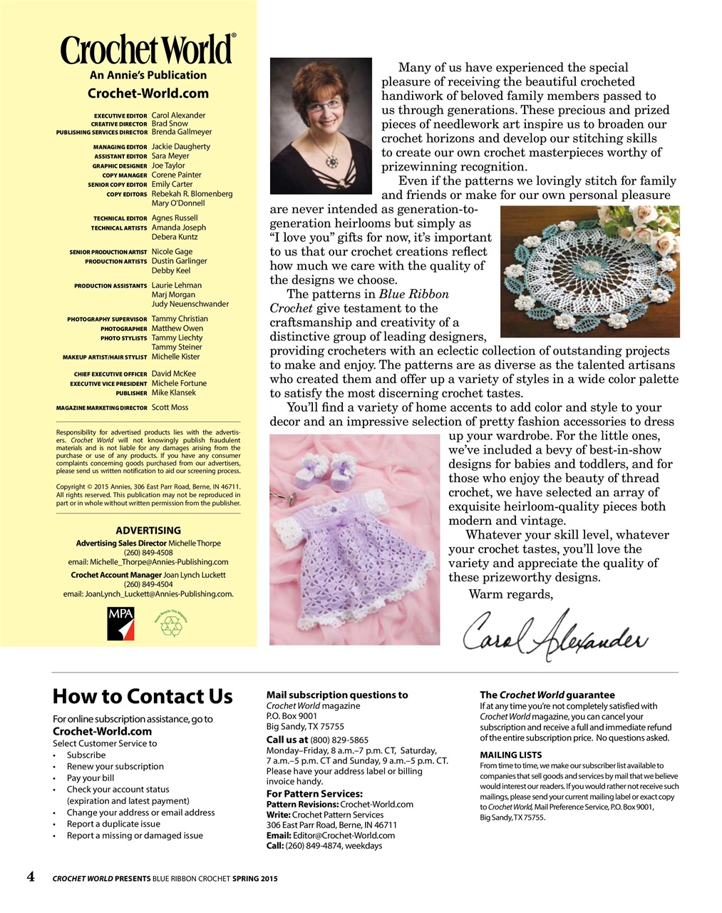 Crochet World Preview Pages