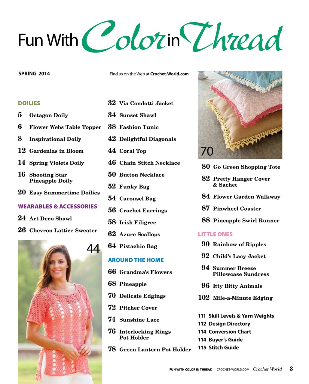 Crochet World Preview Pages