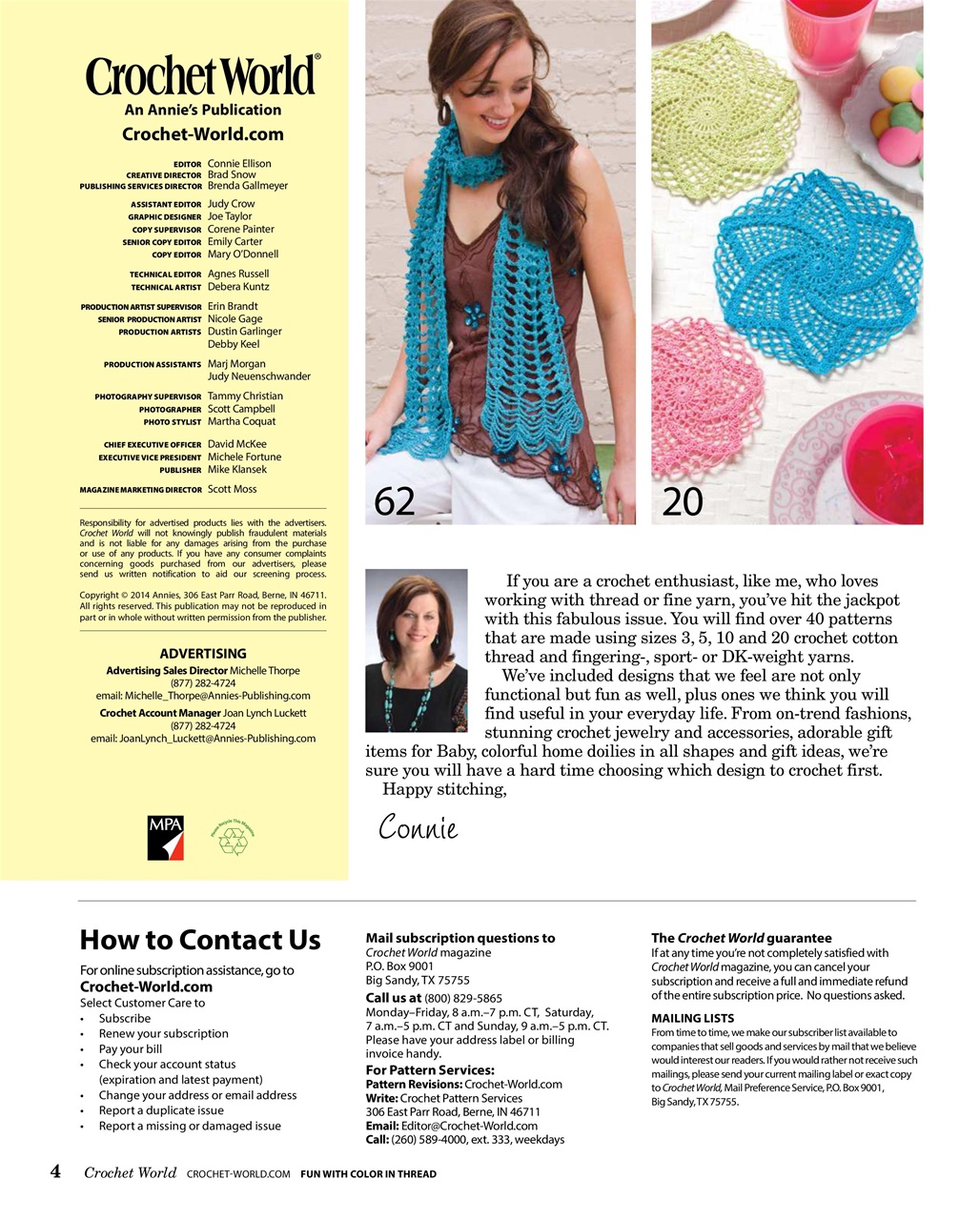 Crochet World Preview Pages