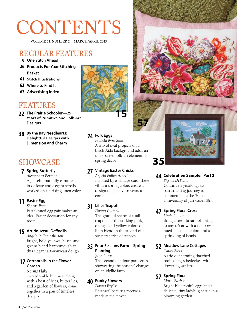 Just CrossStitch Preview Pages