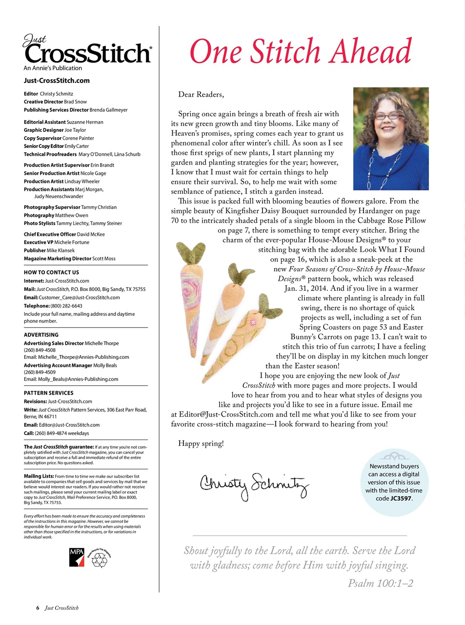 Just CrossStitch Preview Pages