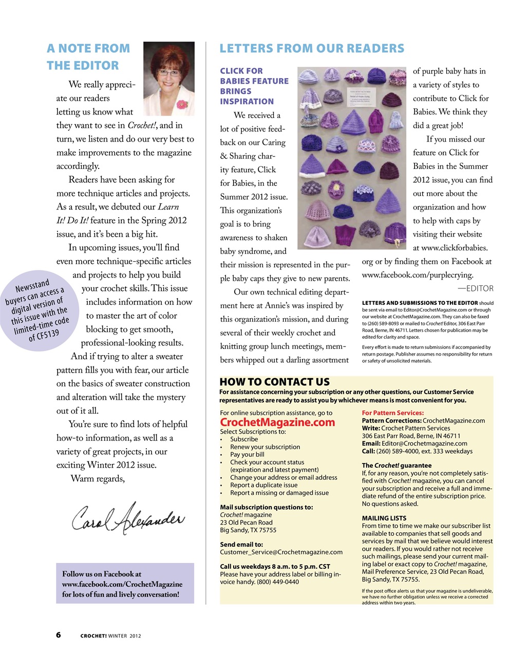 Crochet! Preview Pages