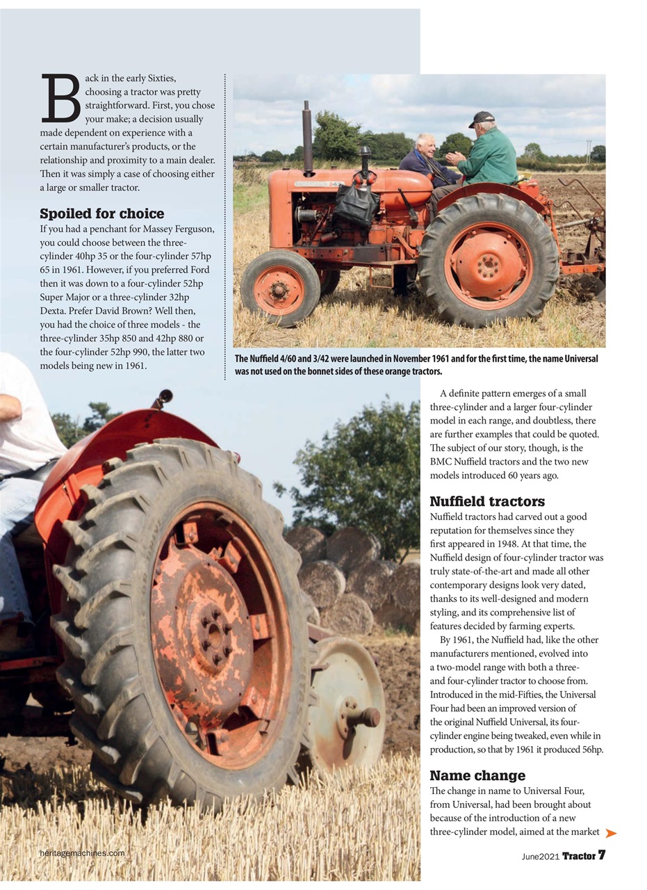 Tractor & Farming Heritage Magazine Preview Pages