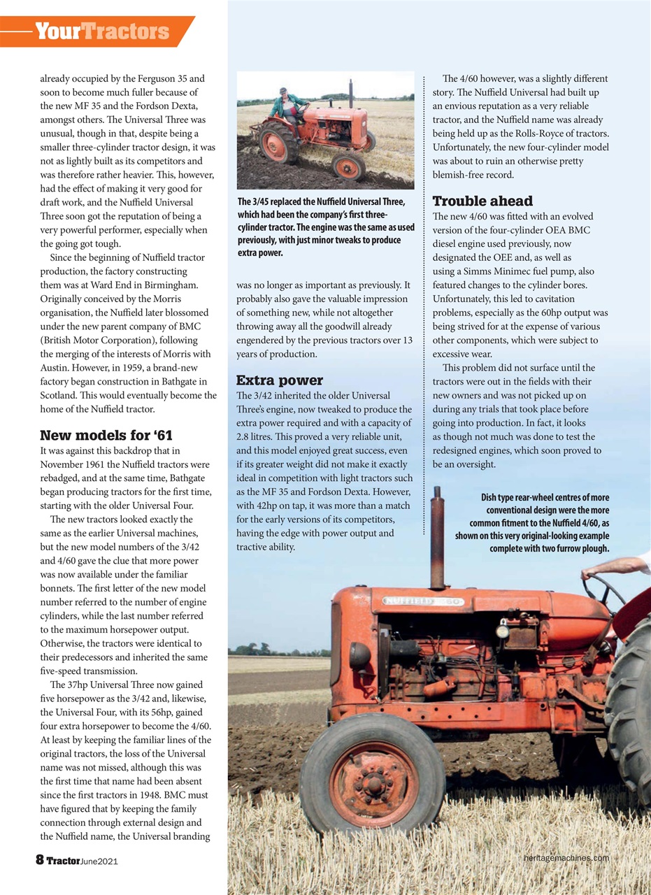 Tractor & Farming Heritage Magazine Preview Pages