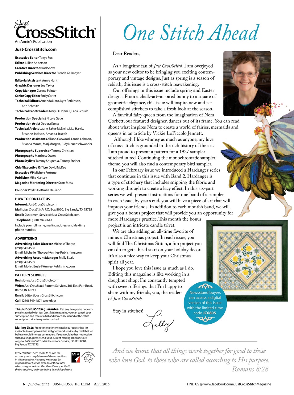 Just CrossStitch Preview Pages