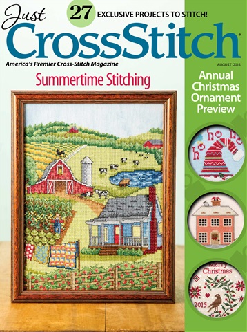 Just CrossStitch issue July/August 2015