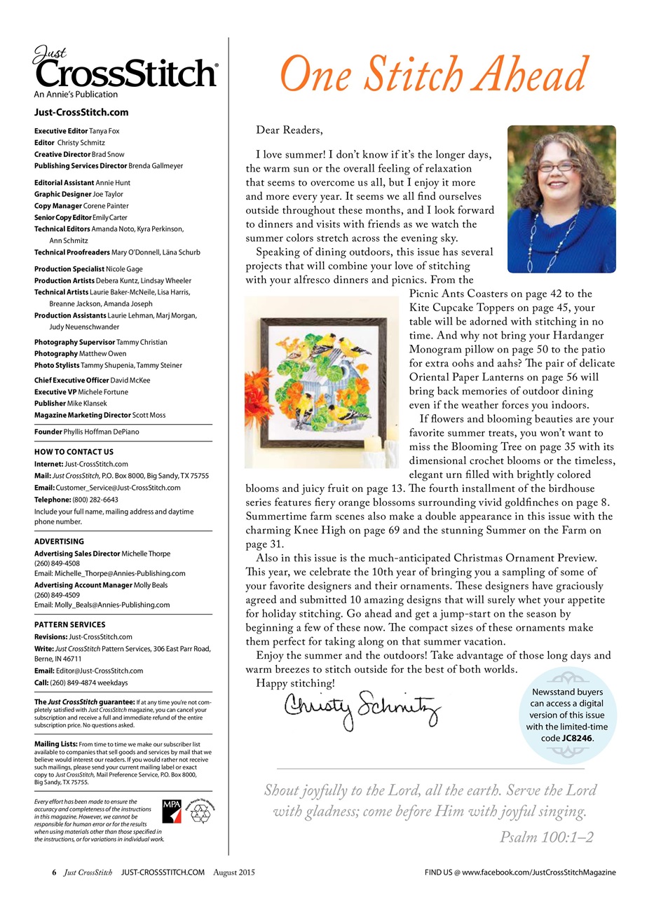 Just CrossStitch Preview Pages