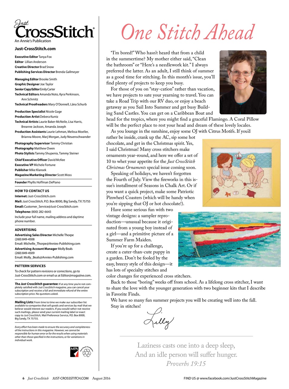 Just CrossStitch Preview Pages