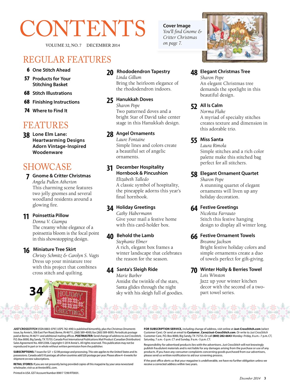 Just CrossStitch Preview Pages