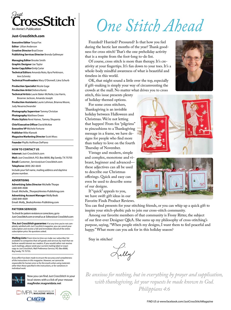 Just CrossStitch Preview Pages