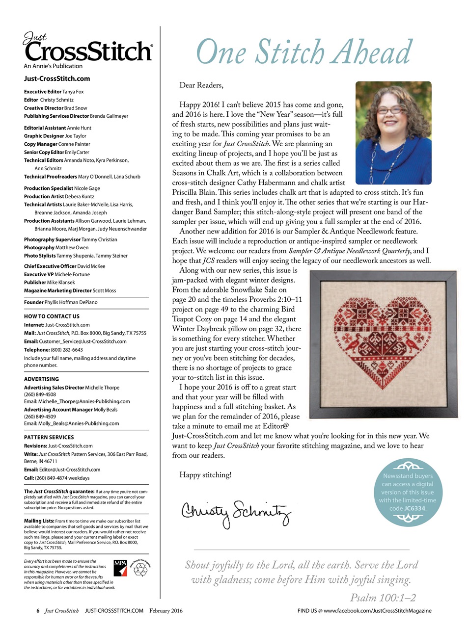 Just CrossStitch Preview Pages