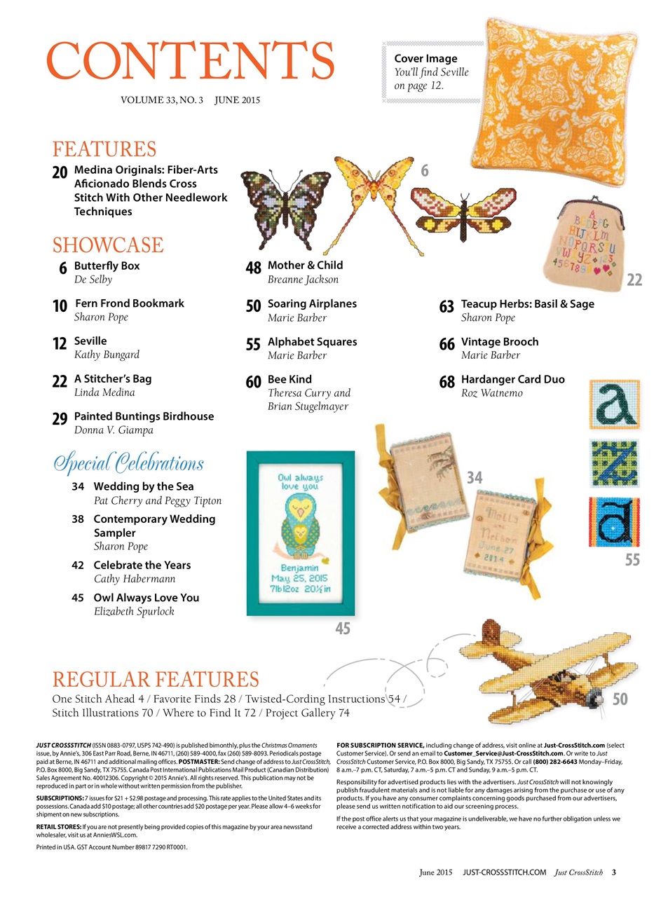 Just CrossStitch Preview Pages