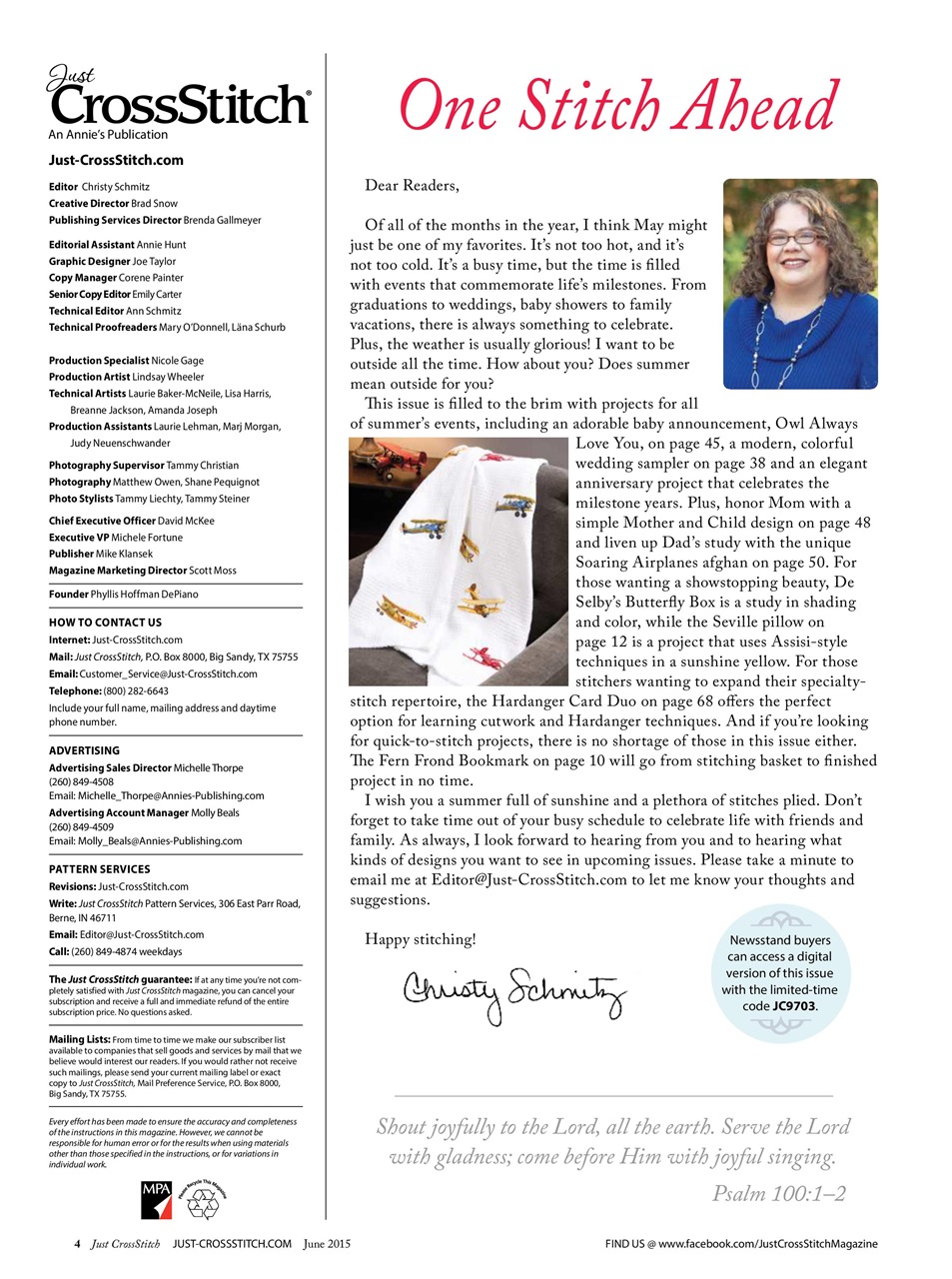 Just CrossStitch Preview Pages