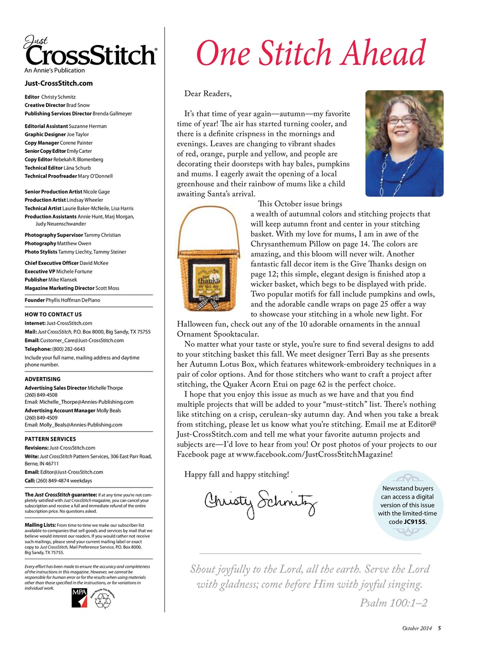 Just CrossStitch Preview Pages