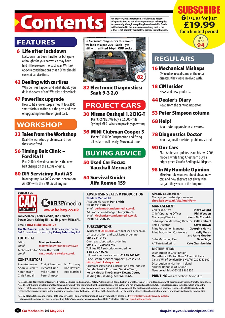 Car Mechanics Preview Pages