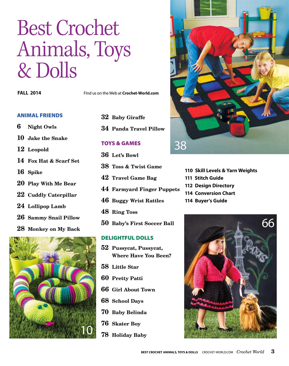 Crochet World Preview Pages