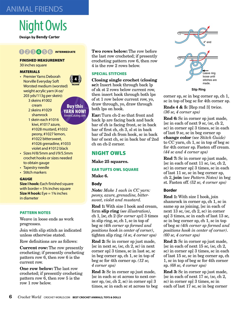 Crochet World Preview Pages