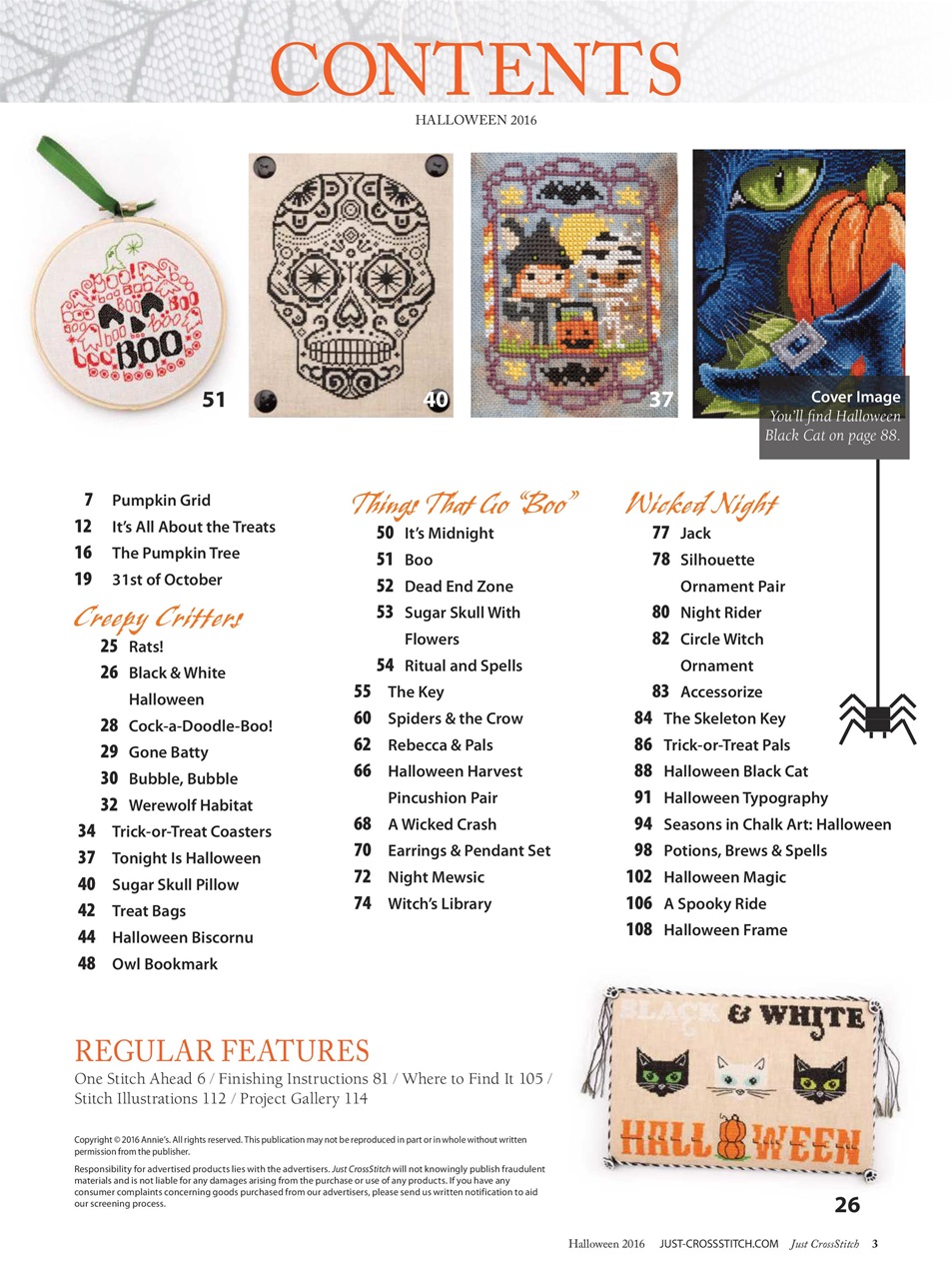 Just CrossStitch Preview Pages