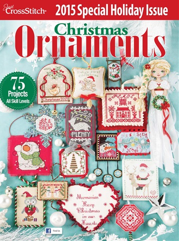 Just CrossStitch issue Ornaments 2015