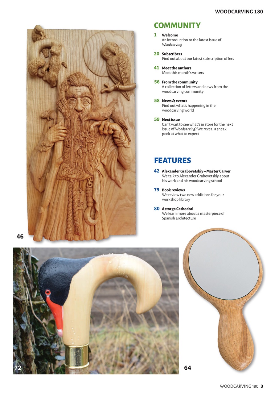 Woodcarving Preview Pages