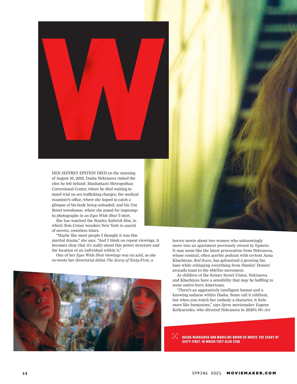 MovieMaker Magazine Preview Pages