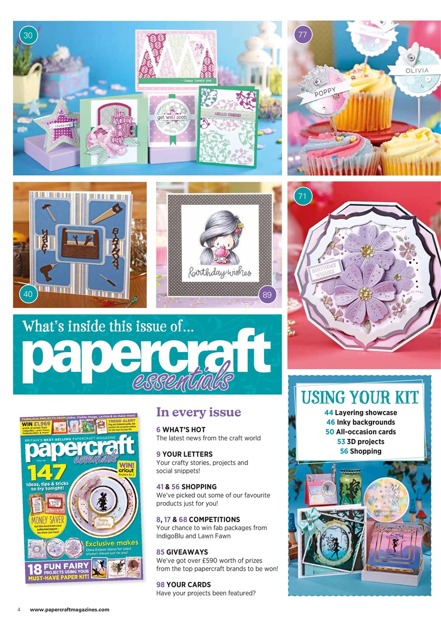 Papercraft Essentials Preview Pages