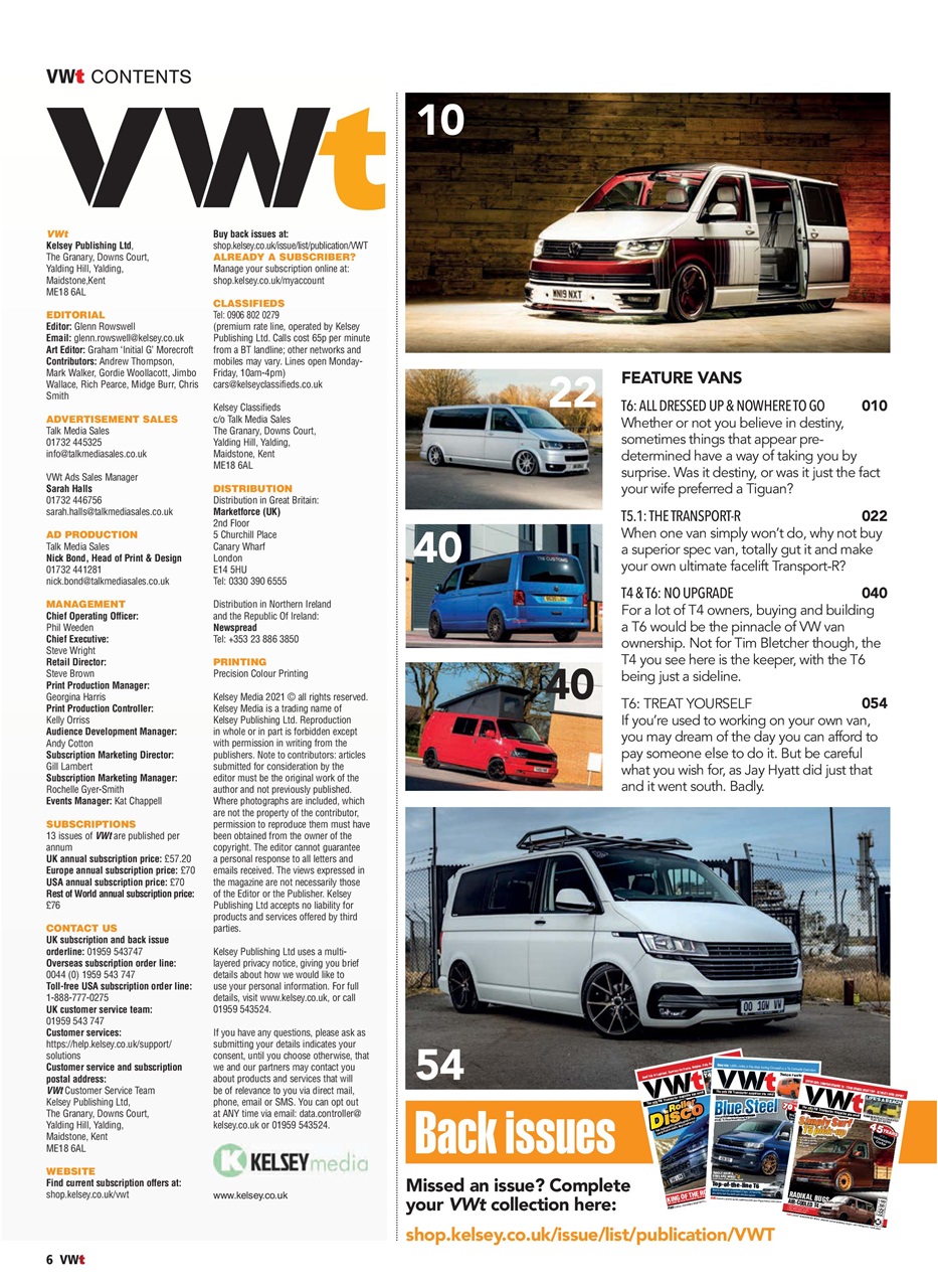 VWt Magazine Preview Pages