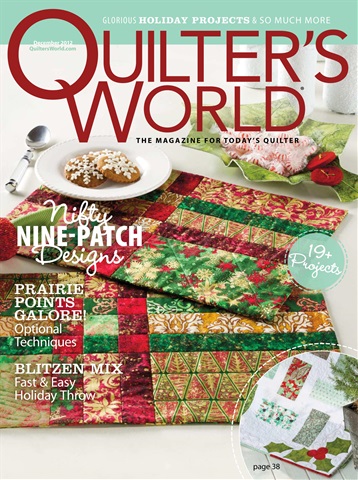 Quilter's World issue December 2012