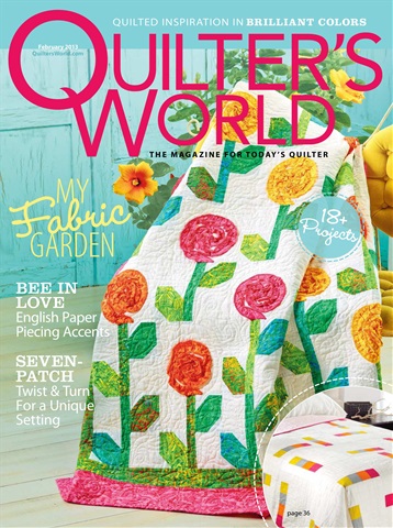 Quilter's World issue February 2013