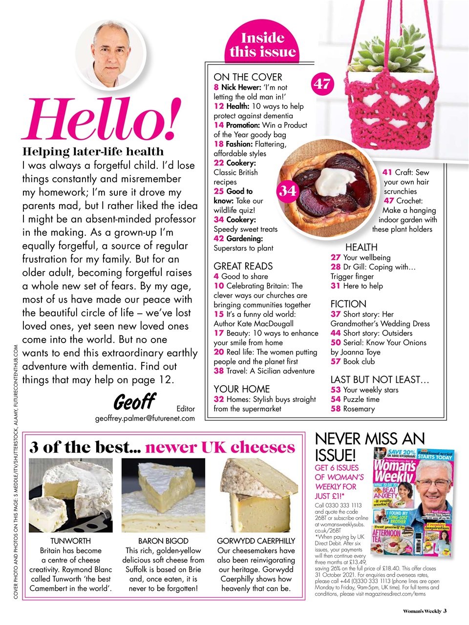 Woman's Weekly Preview Pages