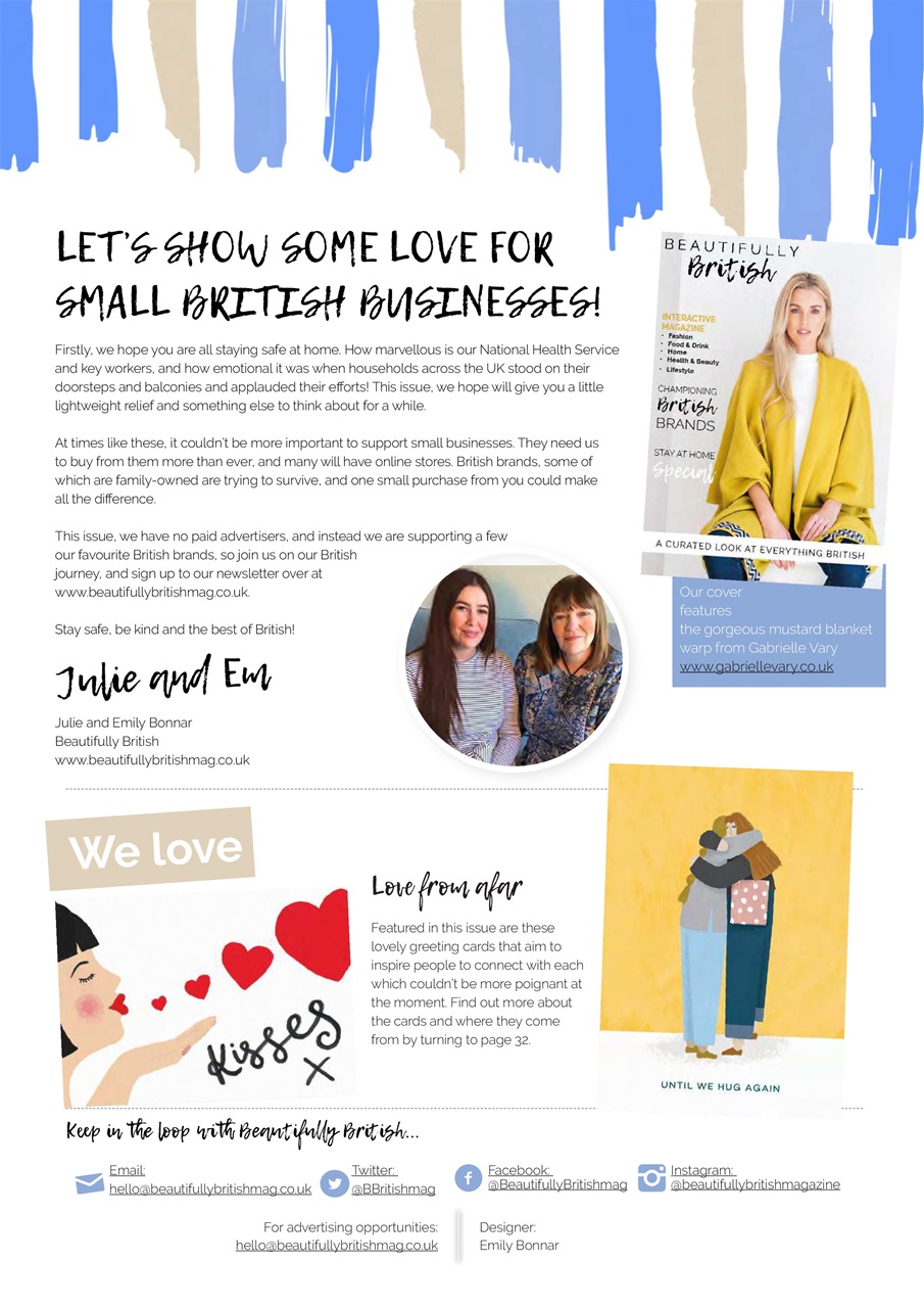 Beautifully British Preview Pages