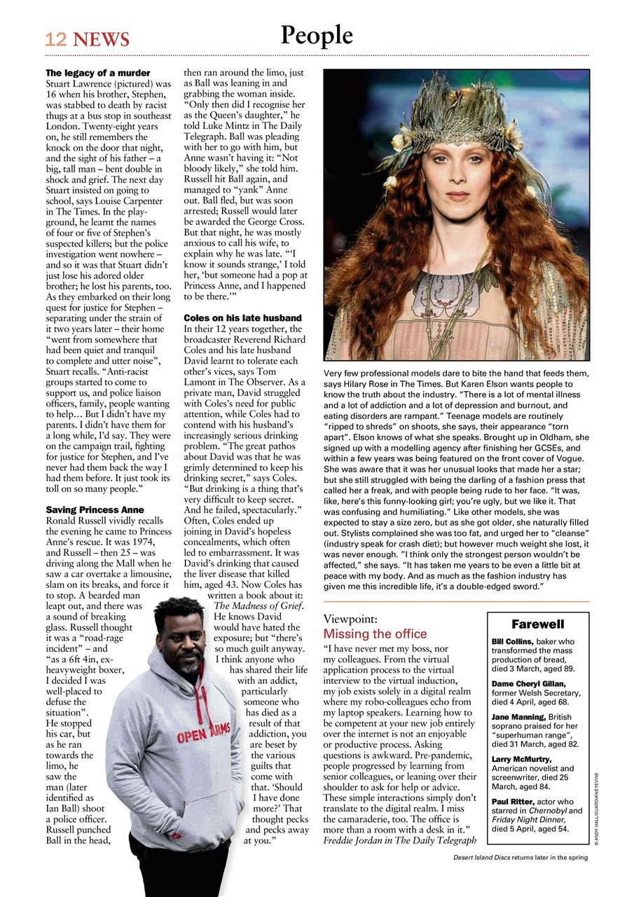 The Week Preview Pages