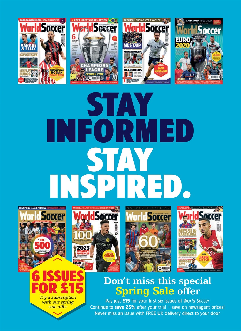 World Soccer Preview Pages